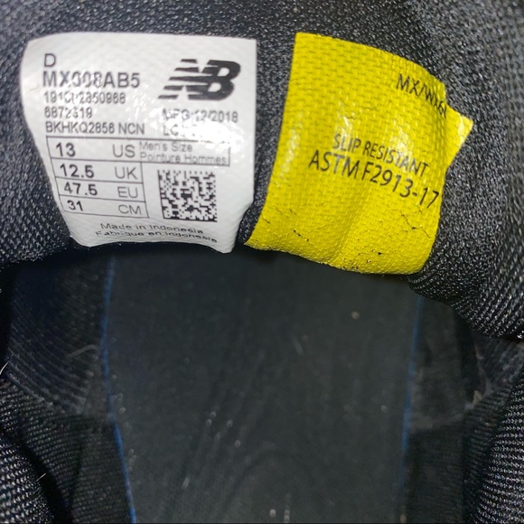 Men’s New Balance Mx 608 Ab5 Training Shoes - Picture 4 of 4